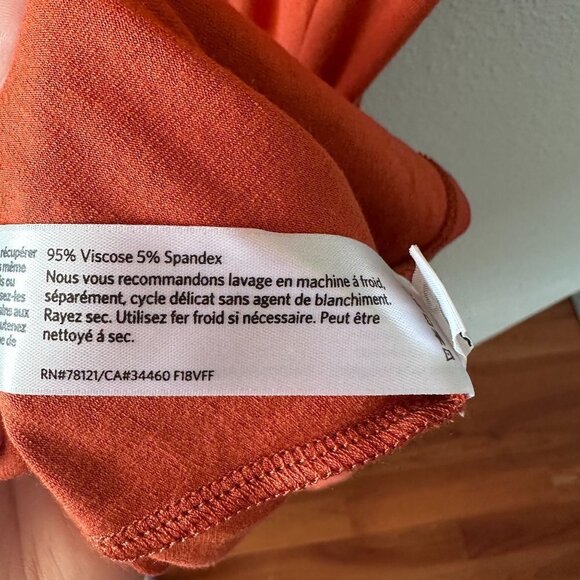 Eileen Fisher Swing Midi] Dress V-Neck Tank Women's Size MEDIUM - Picture 4 of 6